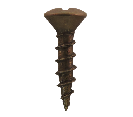 Cabinet Hardware Screws Antique Brass  