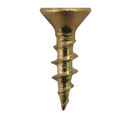 Cabinet Hardware Screws Bright Brass  