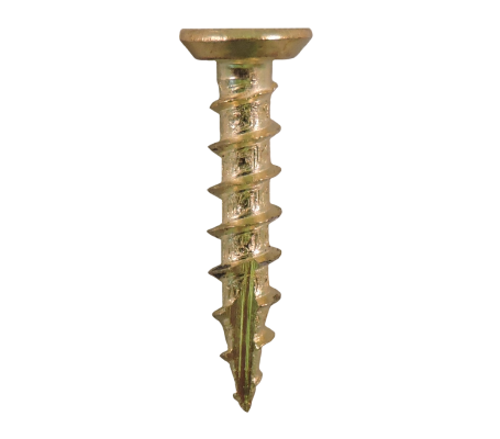 Cabinet Hardware Screws Bright Brass  